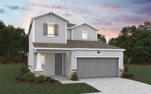 New construction Single-Family house 8108 Sunny Point Trl, Parrish, FL 34219 plan Florence - image