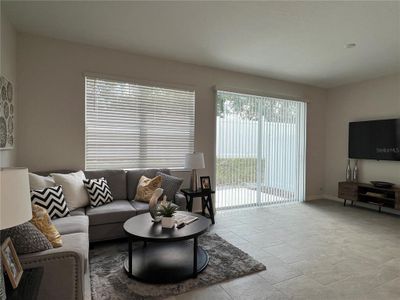 Great Room great for relaxing and entertaining! (photo of model home)