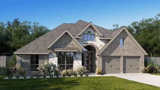 New construction Single-Family house 26311 Brilliant Beam Way, Hockley, TX 77447 3275W- photo 0