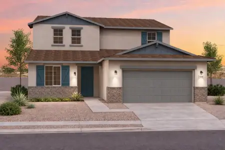 New construction Single-Family house 12408 W Atlantis Wy, Avondale, AZ 85323 plan Ponderosa - image