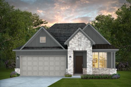 New construction Single-Family house 12412 Dime Box, San Antonio, TX 78253 plan Gunnison - image