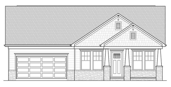 The Beautiful Stuart plan with gorgeous craftsman features and finished basement!