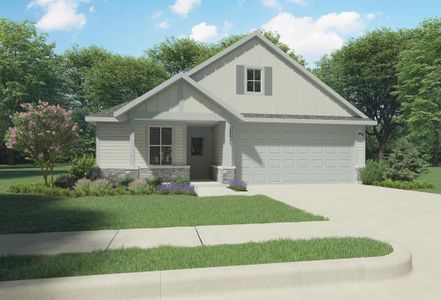 New construction Single-Family house 128 Spirit St, Elgin, TX 78621 Quartz | Trinity Ranch- photo 0