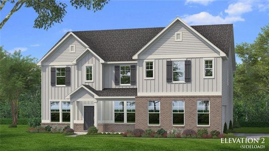 New construction Single-Family house 117 Blessing Brook Wy, Locust Grove, GA 30248 plan McKinley II - Side Entry - image