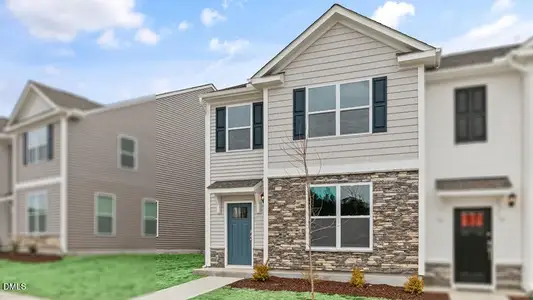 New construction Townhouse house 812 Old Tarboro Rd, Wendell, NC 27591 plan Blake - image