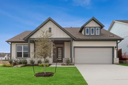 New construction Single-Family house 272 Pine Bark Dr, Buda, TX 78610 plan The Homestead - image
