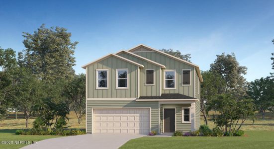 New construction Single-Family house 1409 Eddy Rd, Jacksonville, FL 32211 plan Edison - image