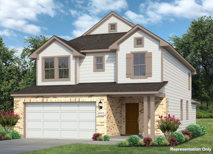 New construction Single-Family house 2346 Croaker Crk, San Antonio, TX 78245 plan Hunters Ranch 2595 - image