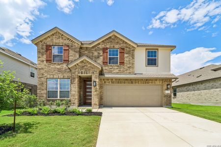 New construction Single-Family house 2114 Shepards St, Seguin, TX 78155 plan Capri - image