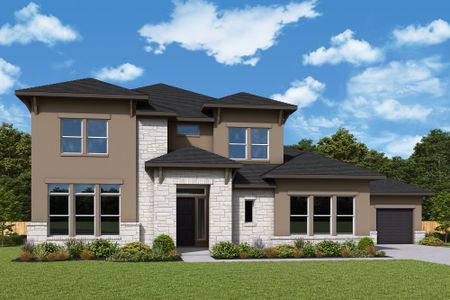 New construction Single-Family house 3085 Honeywood Dr, Leander, TX 78641 plan The Mozart - image
