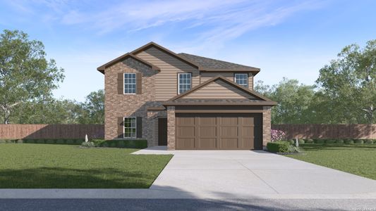 New construction Single-Family house 515 Avalon Banks, Cibolo, TX 78108 - image