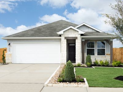 New construction Single-Family house 120 Sleep Holw, Jarrell, TX 76537 plan The Callaghan (830) - image