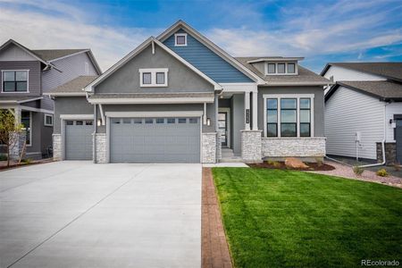 New construction Single-Family house 17234 Alsike Clover Ct, Monument, CO 80132 plan The Greenhorn - image