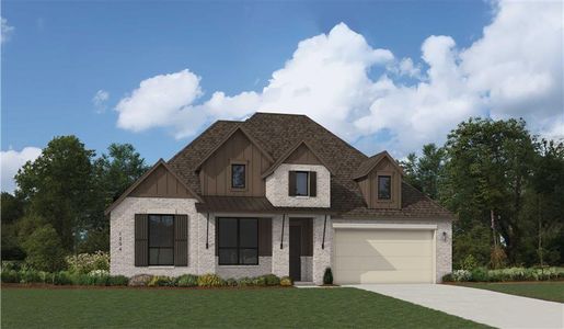 New construction Single-Family house 18207 Hairpin Banksia Ln, Conroe, TX 77302 Birchwood Plan- photo 0