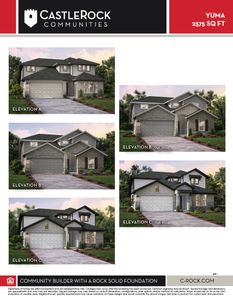 New construction Single-Family house 165 Hazel Wy, Mico, TX 78056 plan Yuma - image