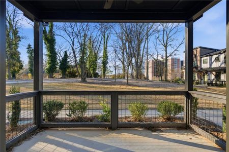 New construction Townhouse house 937 Willingham Dr, Unit 7, Hapeville, GA 30354 plan The Hapeville - image 3