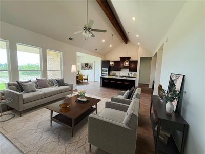 New construction Single-Family house 208 Slimp Blf, Azle, TX 76020 plan Retreat - image 9
