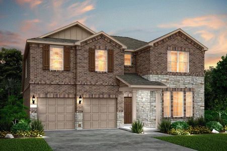 New construction Single-Family house 16716 Santiaguillo Trce, Manor, TX 78653 Albany- photo 0 0