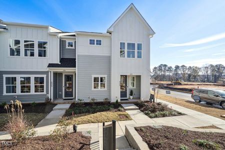 New construction Townhouse house 606 Hyperion Aly, Wake Forest, NC 27587 WILSON- photo 0