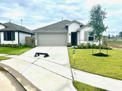 New construction Single-Family house 14811 Crimson Peak Lane, Splendora, TX 77372 Plan X35E- photo 0