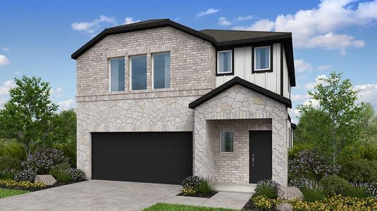 New construction Single-Family house 142 Jake Pine Dr, Buda, TX 78610 plan Merlin - image