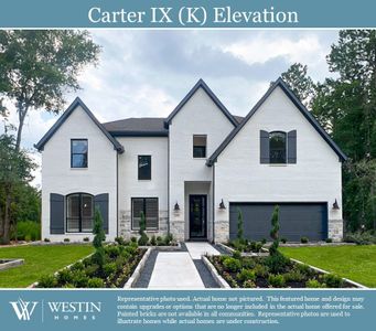 New construction Single-Family house 9102 Basilica Lane, Manvel, TX 77578 The Carter IX- photo 0