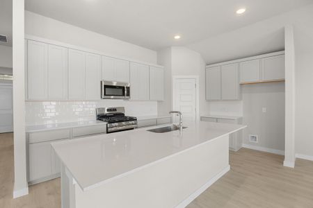 New construction Single-Family house 110 Divisadero Dr, Hutto, TX 78634 plan Brazos | Prairie Winds - image 6