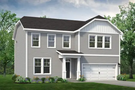 New construction Single-Family house 57 Baird Cove Ln, Angier, NC 27501 plan The Hawthorne - image