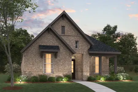 New construction Single-Family house 9904 Deer Meadow Dr, Denton, TX 76207 plan Camellia - image