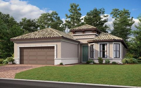 New construction Single-Family house 9952 Sw Cloister Drive, Port Saint Lucie, FL 34987 Farnese- photo 0