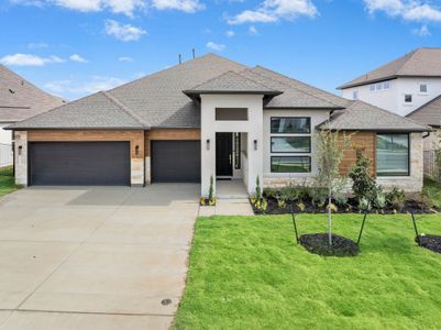 New construction Single-Family house 205 Irvine Pass, Liberty Hill, TX 78642 plan Duval - image