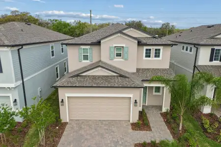 New construction Single-Family house 3195 Fall Harvest Dr, Zephyrhills, FL 33540 plan Marina - image