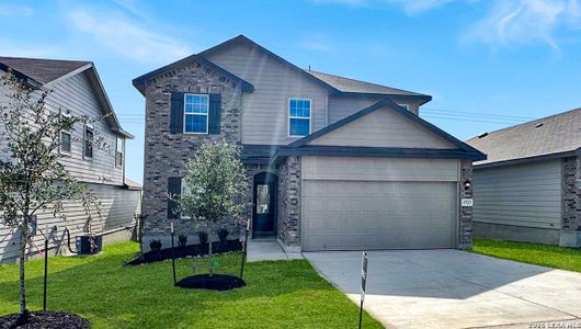 New construction Single-Family house 1723 Garnet Spg, San Antonio, TX 78245 plan The Callum - image