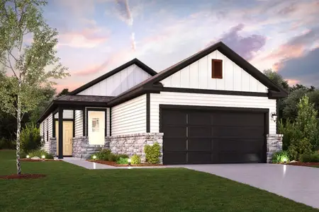 New construction Single-Family house 13307 Swift Wind Dr, Buda, TX 78610 plan Fresno - image