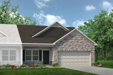 New construction Duplex house 496 Mission Rd, Cartersville, GA 30120 plan The Peachtree - image