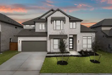 New construction Single-Family house 1725 Sauterne Dr, Leander, TX 78641 plan Haskell - image