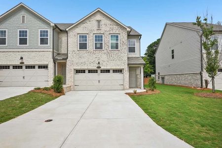 New construction Townhouse house 6760 Armonia Dr Sw, Mableton, GA 30126 plan Marigold - image