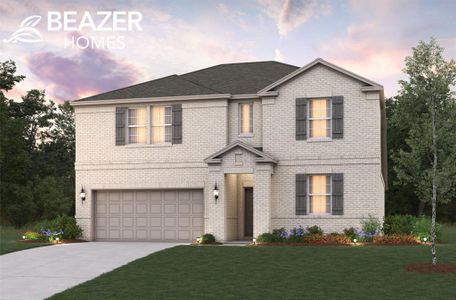 New construction Single-Family house 2016 Briar Rose Drive, Denton, TX 76207 Rainier- photo 0