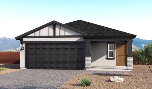 New construction Single-Family house 6672 S Sundance Kid Ave, Tucson, AZ 85746 plan Carolina - Plan H30C - image