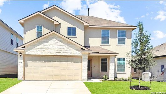 New construction Single-Family house 13665 Gunnison Quartz, San Antonio, TX 78253 plan The Walsh - image