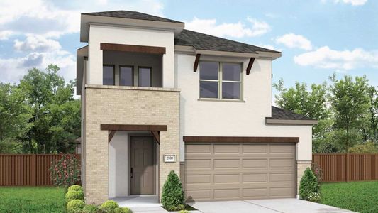 New construction Single-Family house 12779 Dina Springs Ln, Magnolia, TX 77354 plan Meridian - image
