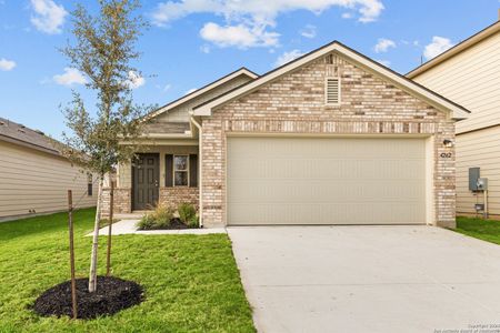 New construction Single-Family house 4262 Winston Way, New Braunfels, TX 78130 Azalea- photo 0