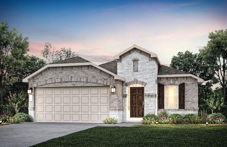 New construction Single-Family house 1017 Valerian Dr, Haslet, TX 76052 plan Hewitt - image