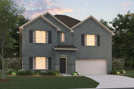 New construction Single-Family house 21710 Burgos Plaza Drive, Tomball, TX 77377 Columbus- photo 0