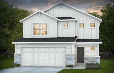 New construction Single-Family house 837 High Mesa Ln, Montgomery, TX 77356 plan Monroe - image