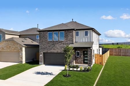 New construction Single-Family house 145 Mad Pupper Dr, Buda, TX 78620 plan Merlin - image