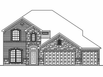 New construction Single-Family house 11764 Oakwood Ranch Drive, Willis, TX 77378 The Chester- photo 0