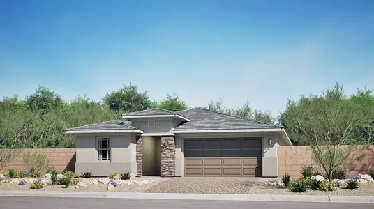 New construction Single-Family house 36423 W Oliveto Ave, Maricopa, AZ 85138 plan Clark II Plan 4076 - image