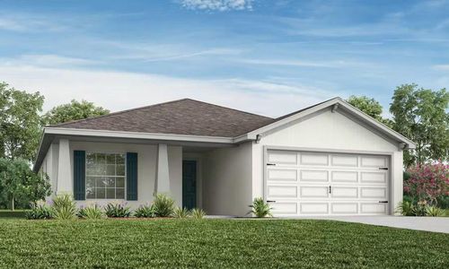 New construction Single-Family house 5585 Cedar Crest Wy, St. Cloud, FL 34772 plan Parker - image