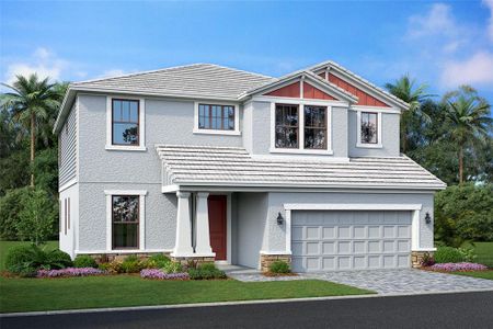 New construction Single-Family house 7571 Hawkstone Dr, Sarasota, FL 34241 plan Estuary - image